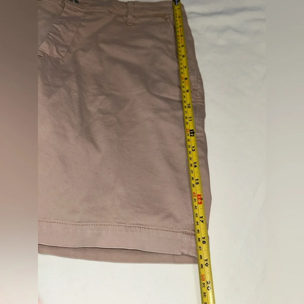 Men’s AG Adriano Goldschmied Wanderer Slim Trouser Shorts 36R Dusty Rose Brown - Picture 13 of 15